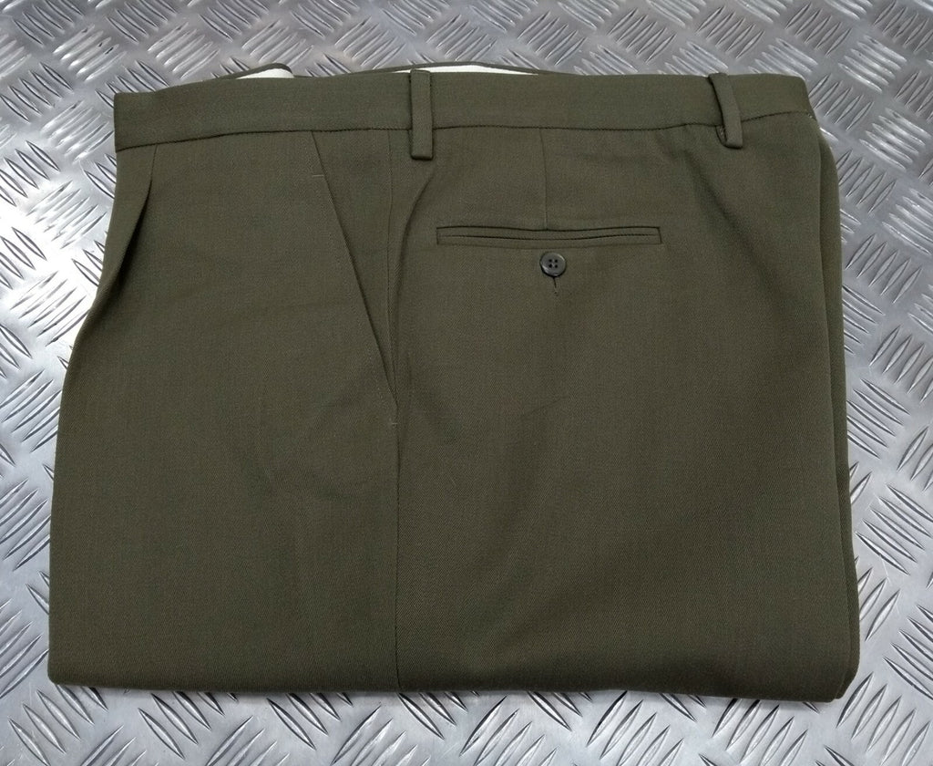 Italian Army Style Dress Trousers Size 35" - NEW