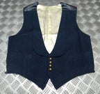 RAF Royal Air Force Vintage Mess Dress Waistcoat Airforce Blue Grey Colour by R.E City