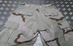 Genuine US Ripstop 6 Pocket Combat / Field Cut Down Trousers Desert Camo Shorts