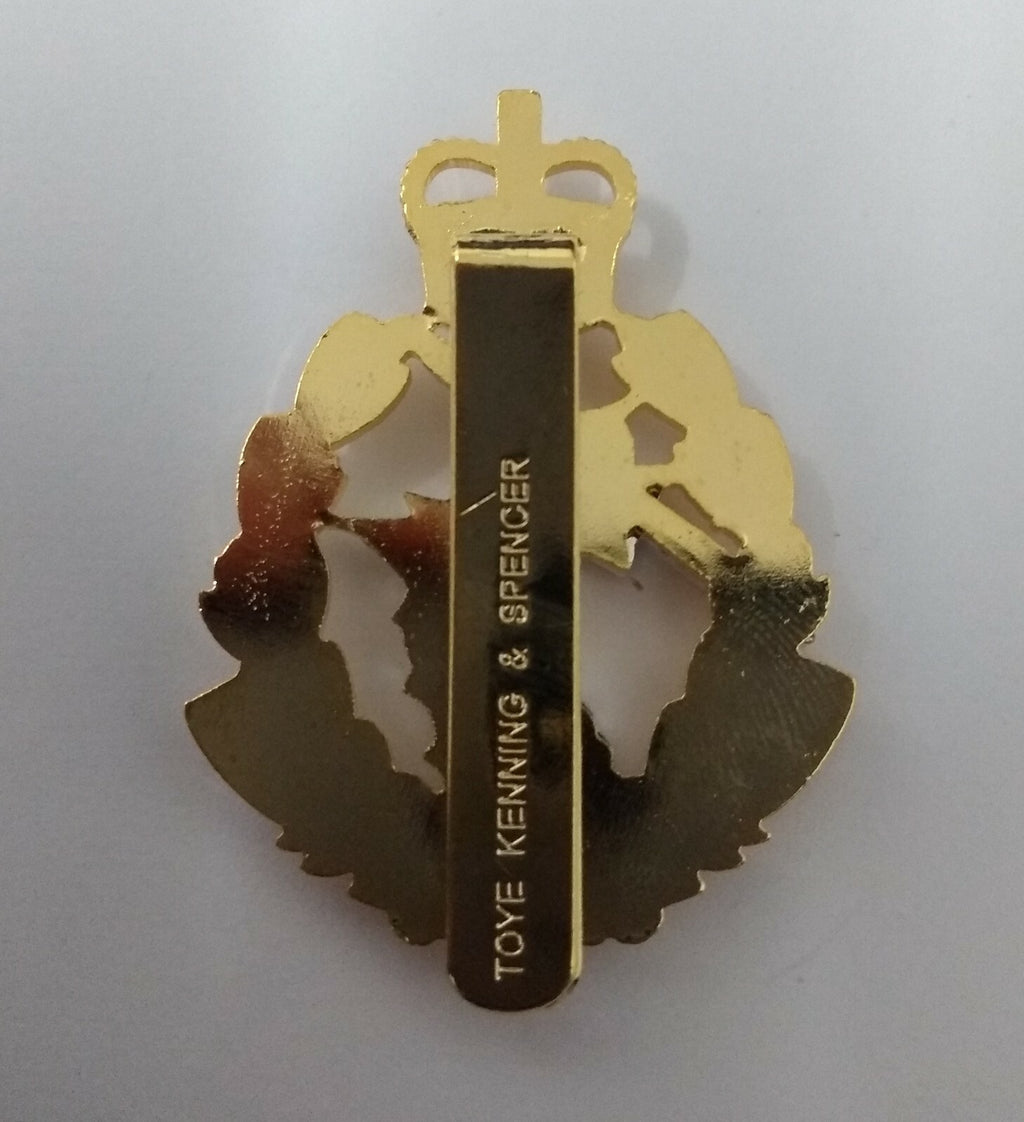 Genuine British Army RADC Dental Corps Issue Insignia Metal Dress Hat Badge
