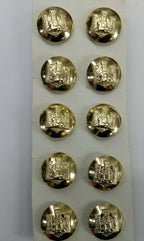 Genuine British Army Issue Devon & Dorset Regiment 30L Anodised Buttons