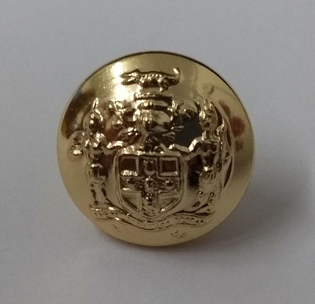 Jamaica Cap / Shirt Buttons 14mm UK Made ASBT151 X4