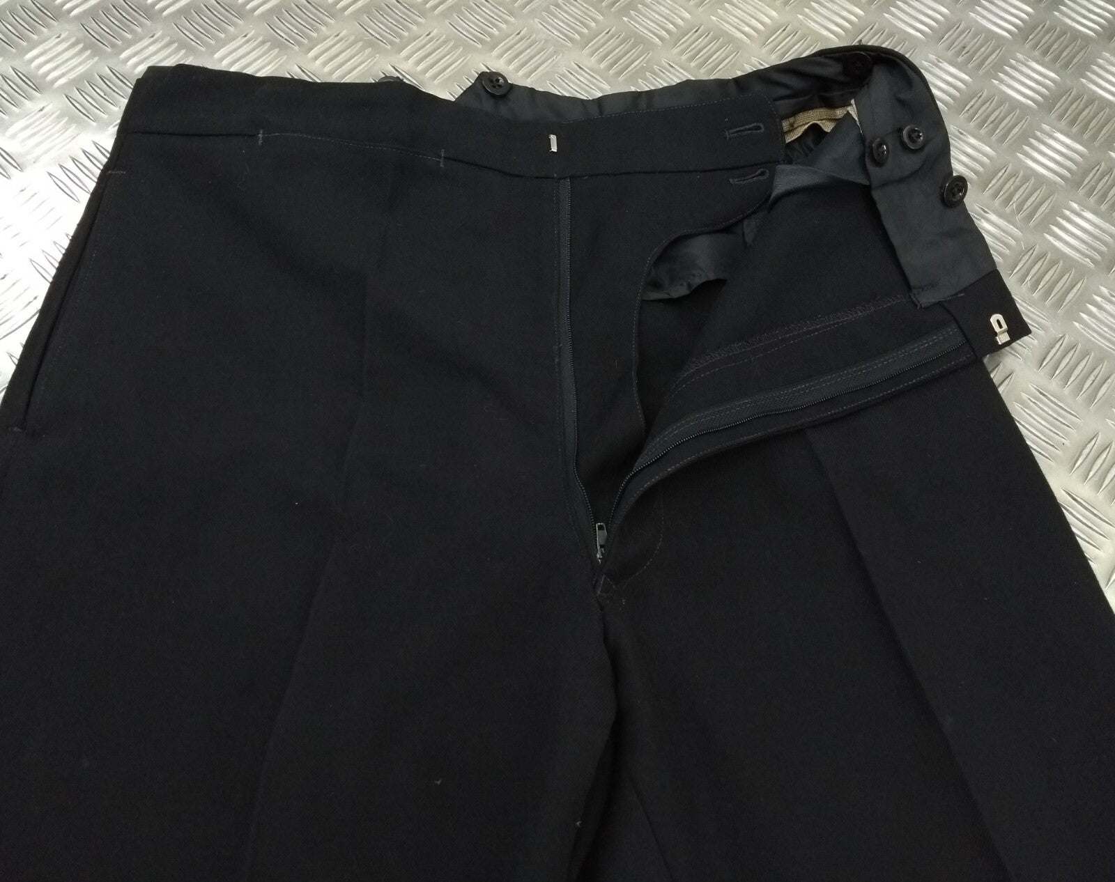 Genuine Vintage British Naval Uniform Dress Trouser Straight Leg Pattern W35"