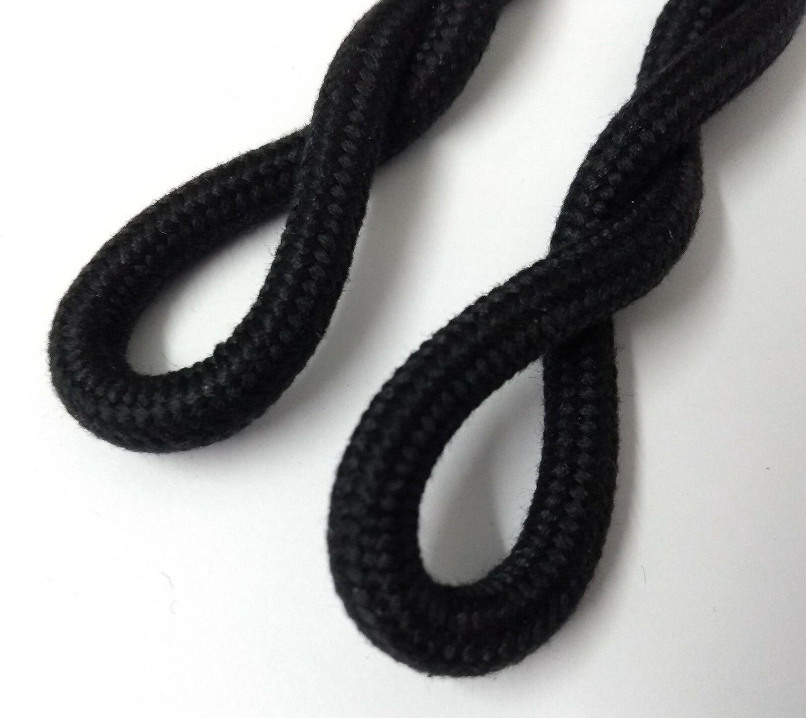 Genuine Issue Ceremonial Black 1 Ply Twisted Shoulder Cords SCB5