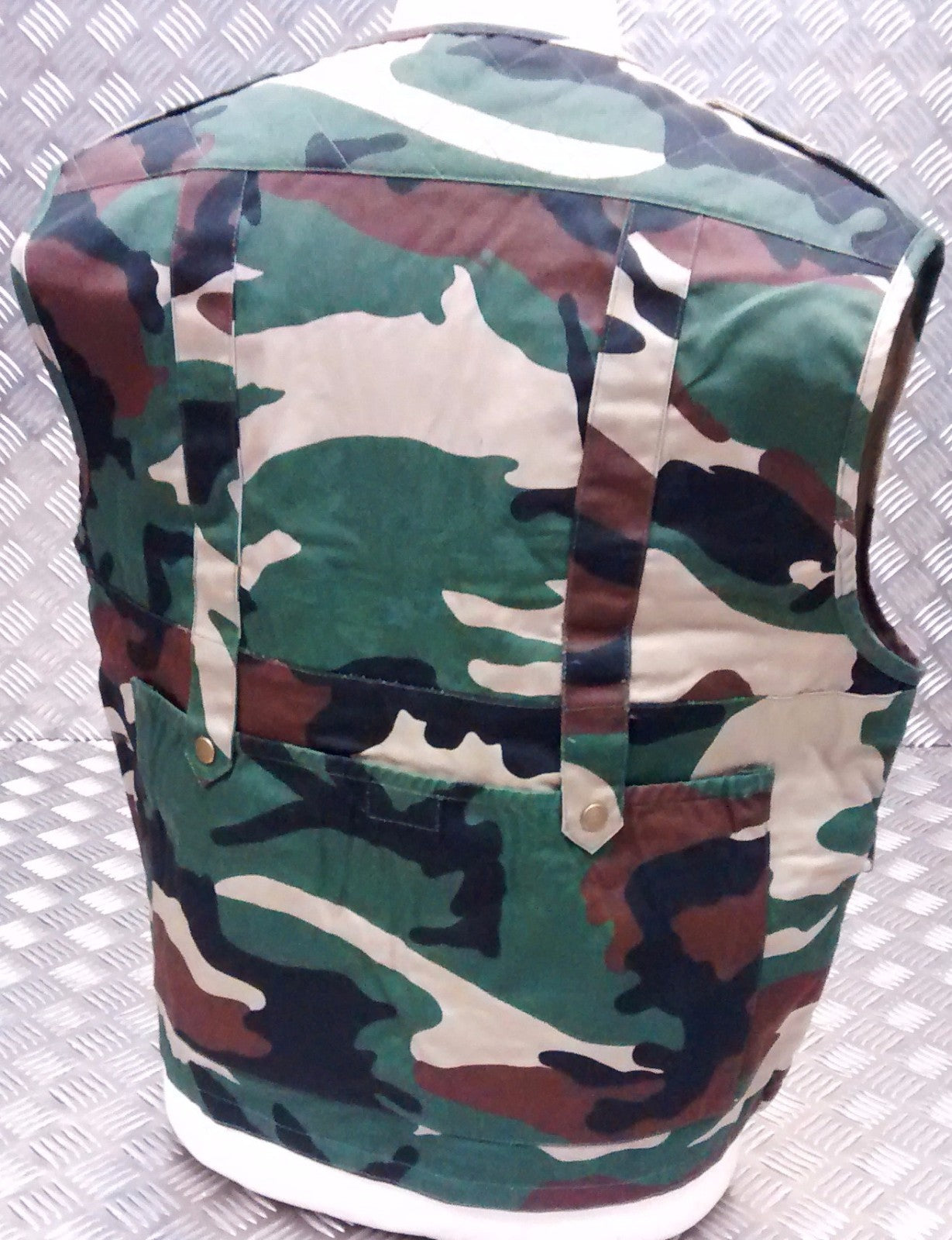 Fishing Hunters Photographers Multi Pocket Vest Military Woodland Camo
