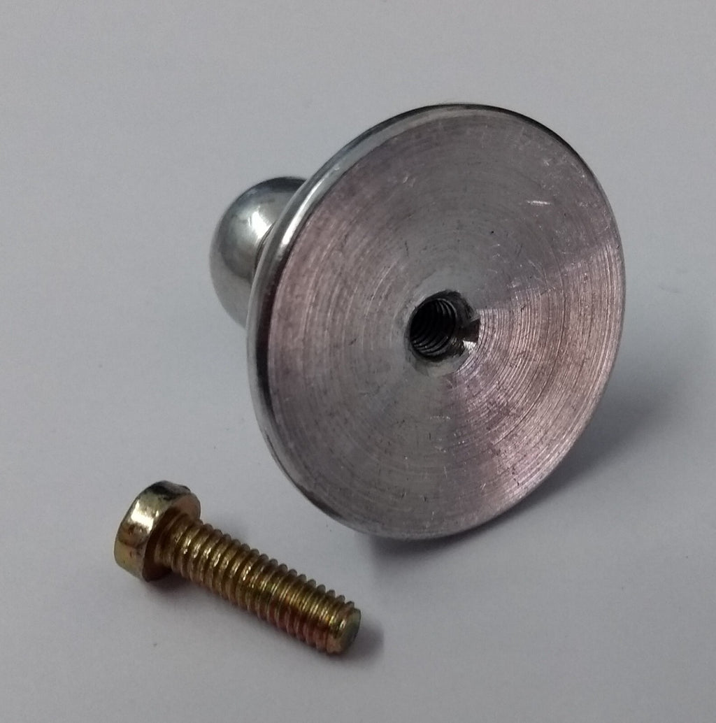 Pith Dome Top Small Ornamental Plain Decoration For Headwear Screw Mount
