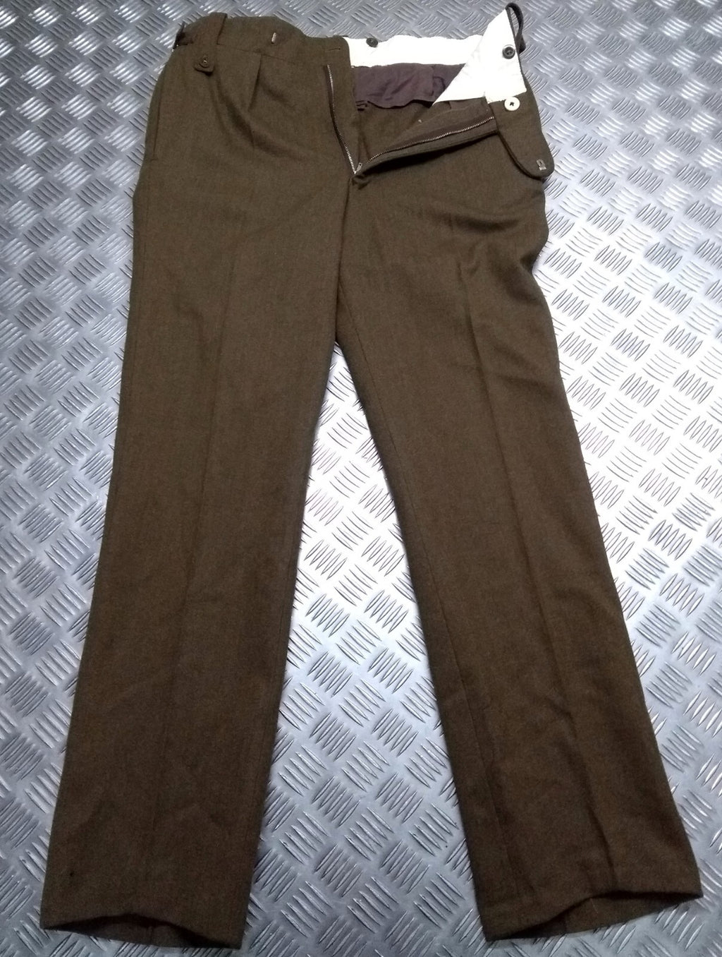 Vintage Army Trousers No2 Uniform Old Pattern Re-enactment Retro Clothing W35"
