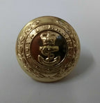 Genuine British Royal Marines RM Insignia No1 Dress Buttons Size 38L NEW x 6