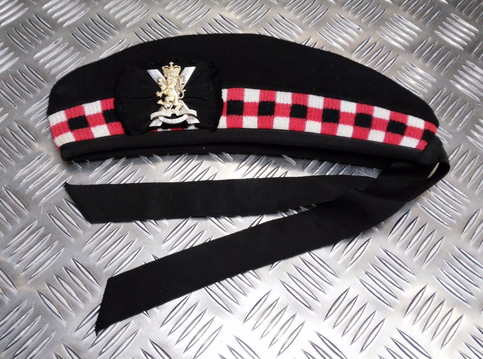 Glengarry Hat Triple Diced Royal Regiment of Scotland British Army Pattern ASST