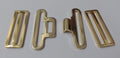 Pistol Belt & Stable Hi Sheen Lightweight Belt Buckle Set With Two Sliders