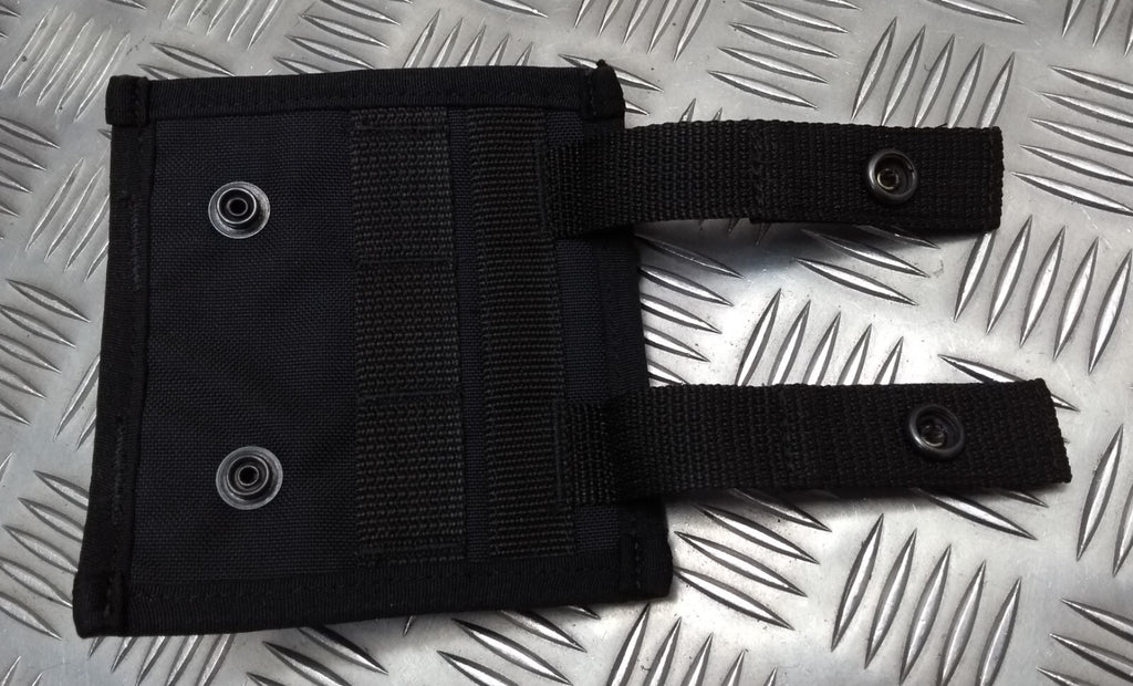 Double Mag Grip Holder Molle Compatible Stealth Black Spec OPs Security Detail