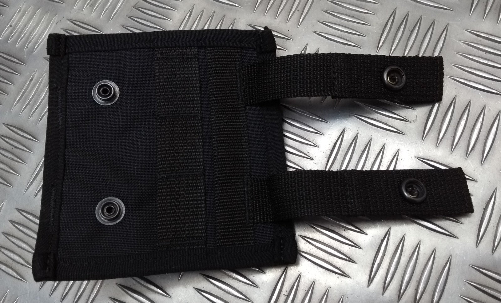 Double Mag Grip Holder Molle Compatible Stealth Black Spec OPs Security Detail