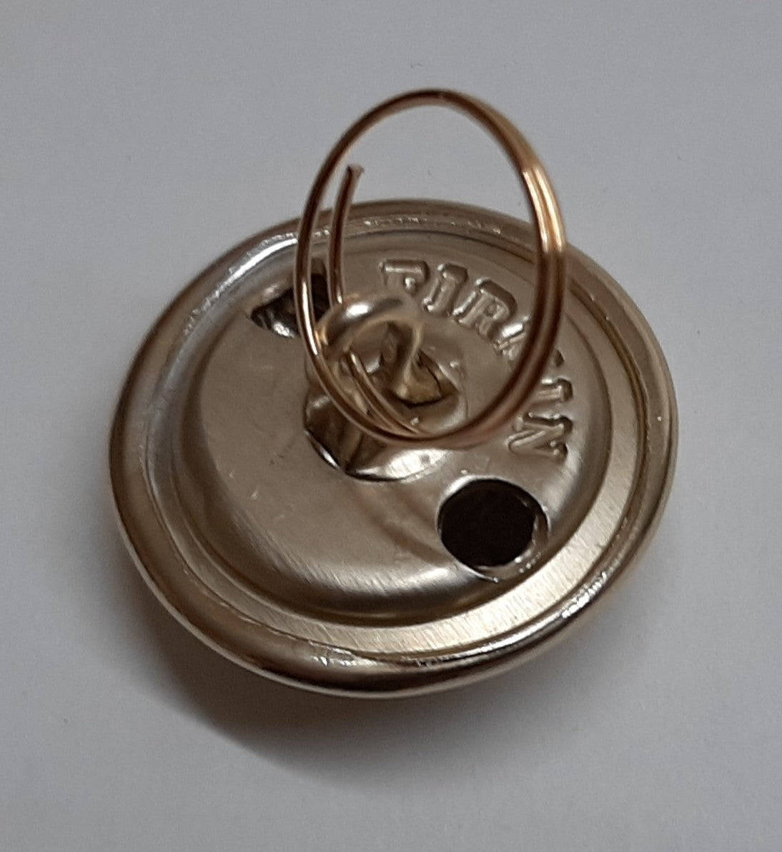 Metal Button Split Rings ½" / 14mm Diameter Set of 10- NEW
