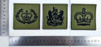 Genuine British Issue Green Rank Patches / Badges Assorted Ranks- NEW