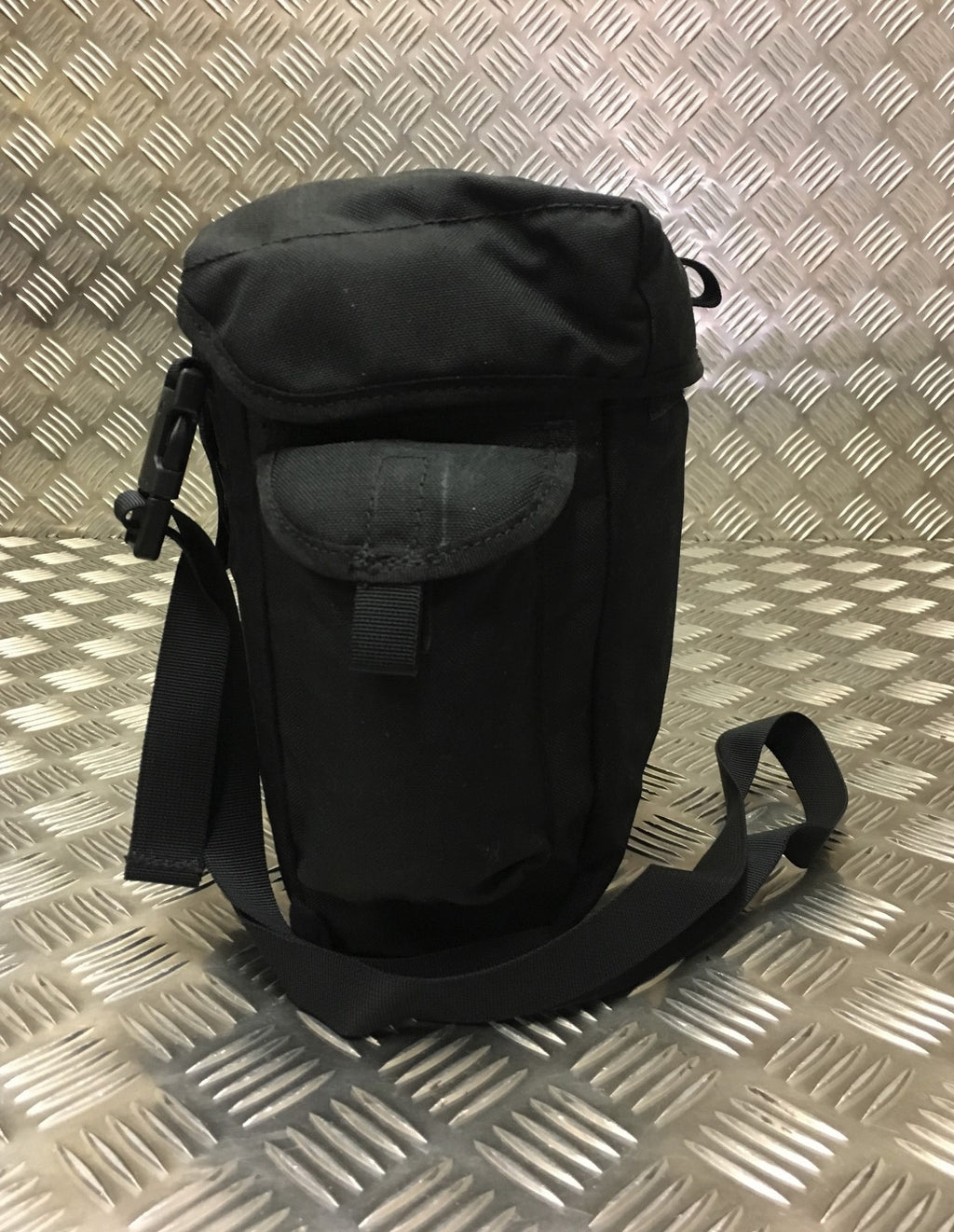 Genuine Military Style Stealth Black Tactical Haversack / Bag PLCE NEW