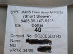 Army FAD Shirt Short Sleeve British Staff Sergeant Badge 42cm