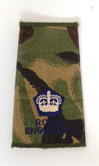 Royal Engineers RE Rank Slides Various Ranks and Camo Colours - Used