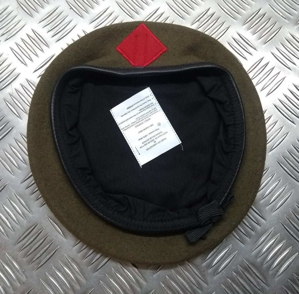 The Lanc's Beret Khak i Duke of Lancaster's British Army Standard Dress 60cm