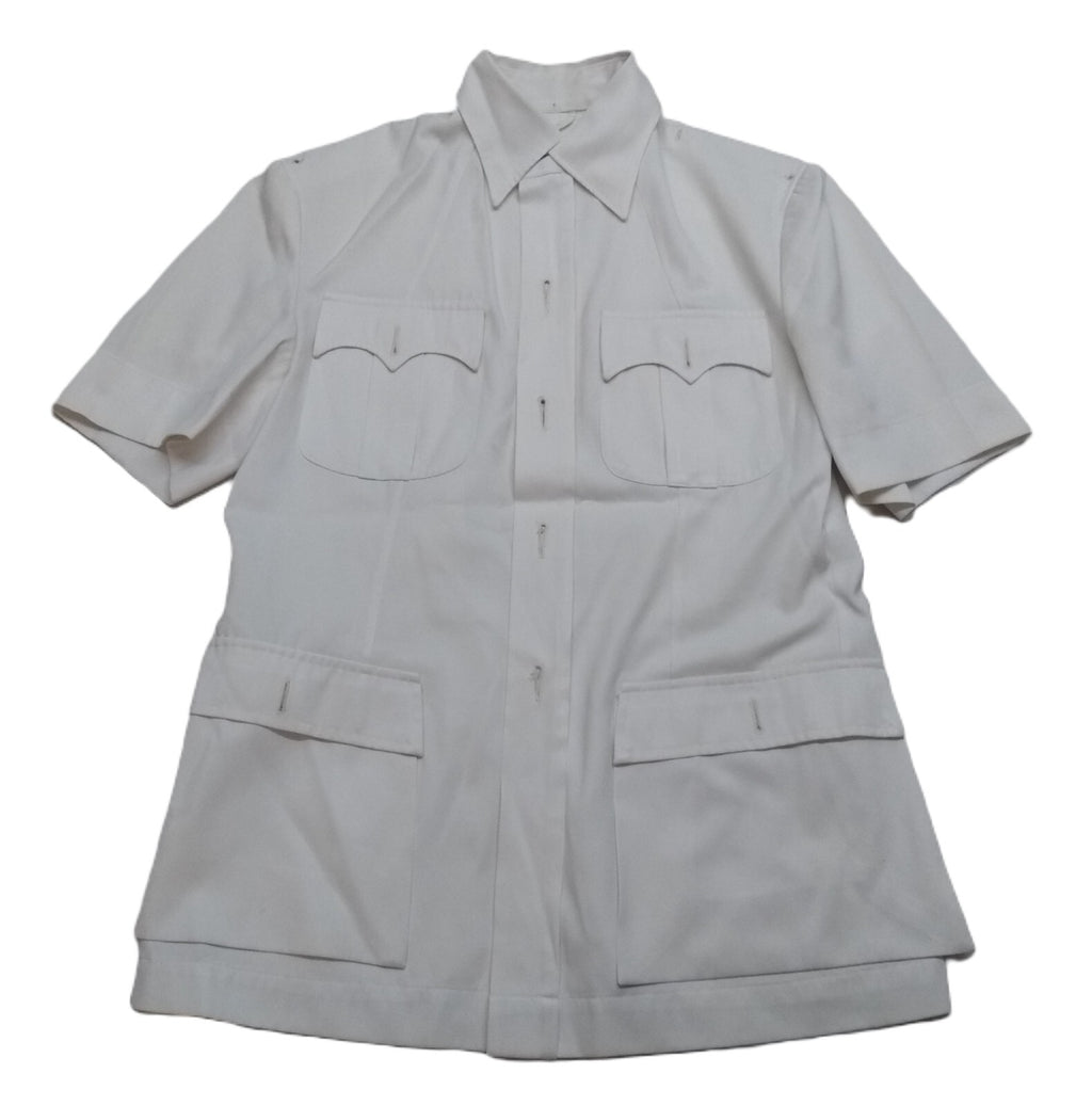 Vintage Bush Jacket Man's British Naval RN Ofc Dress Wong Kwee Yong