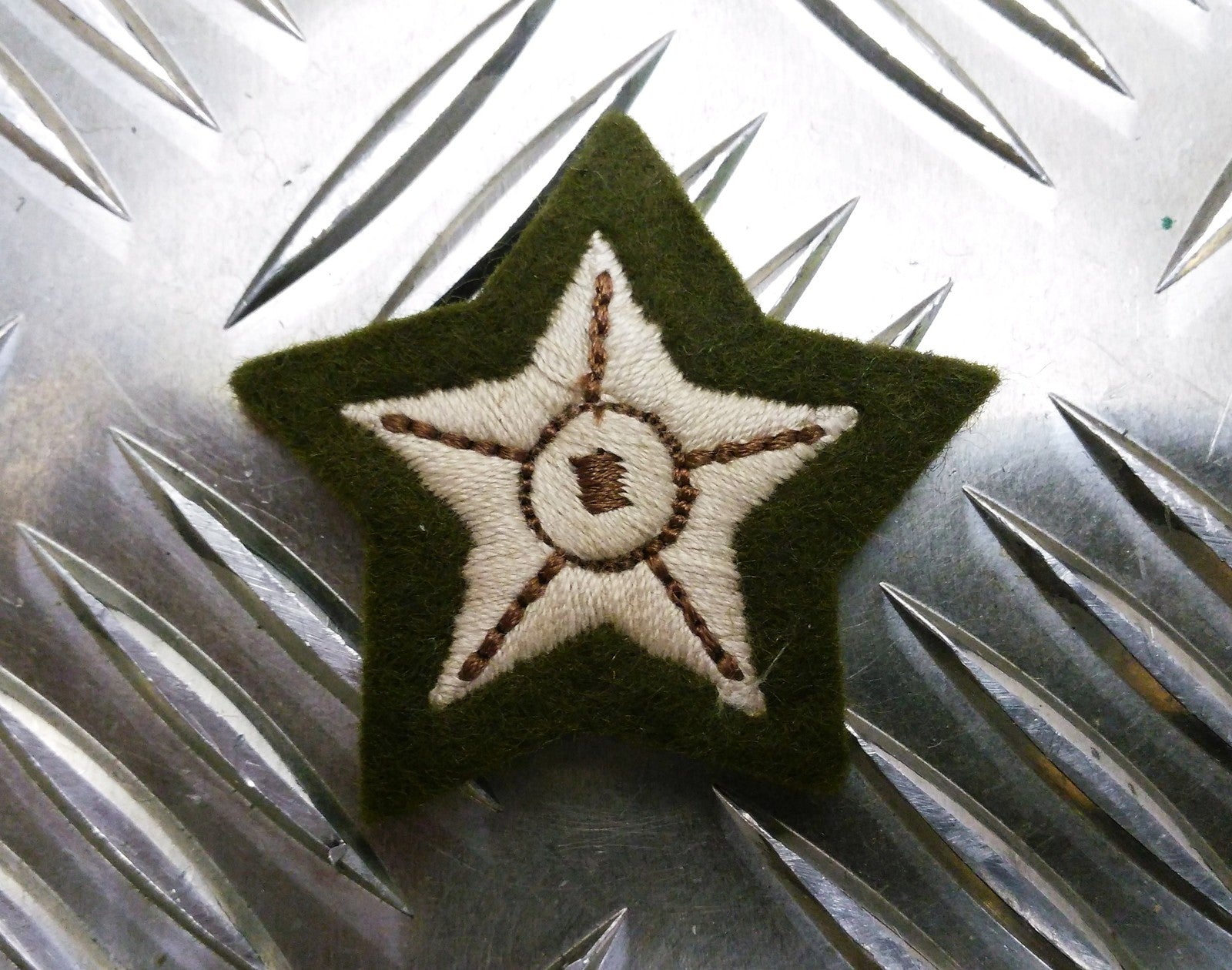 Genuine British ARMY Drivers 5 Point Star Badge Drivers Skills Sew on Patch 5PTS