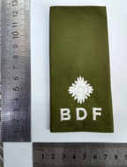Army 2nd Lieutenant Rank Shoulder Slide Botswana BDF Insignia Epaulette