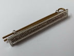 Genuine British Service Decorative Silver Metal Rank / Stripe Bar ABL2 - NEW