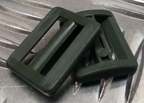 Vintage British Army 80's Pattern 19mm Slide Strap Buckles Un-issued x2 pairs