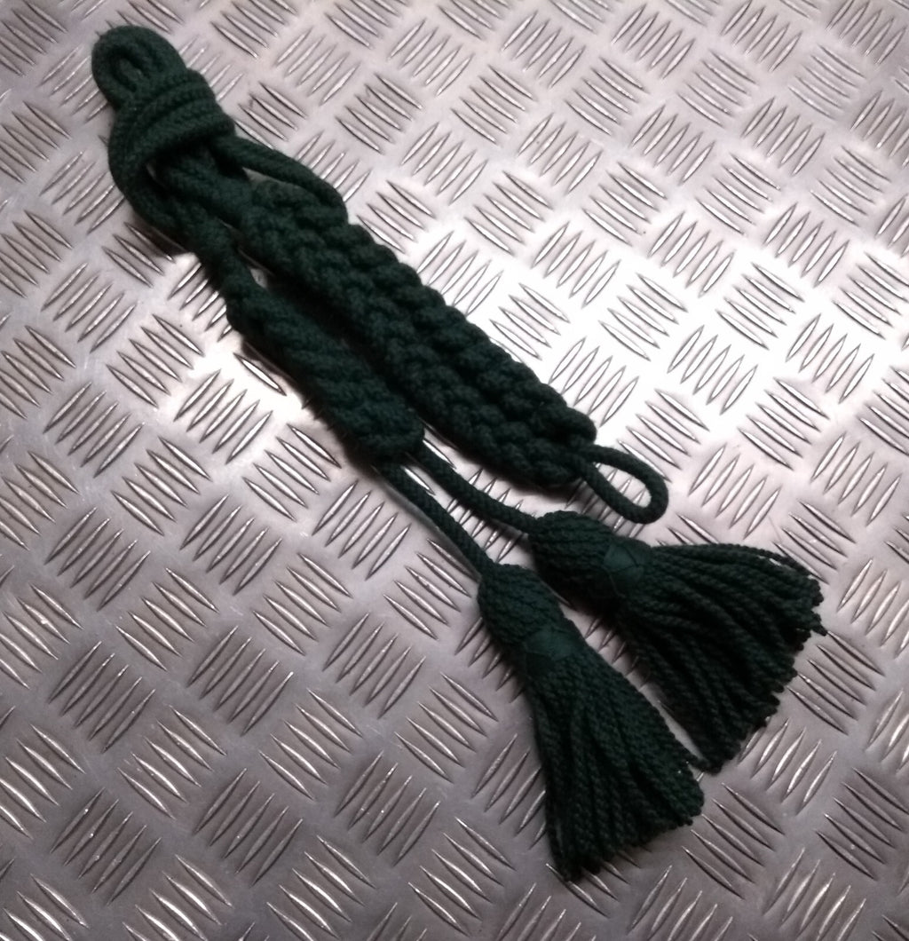 Musicians Dress Cord British Ceremonial 6.5mm Specification Green
