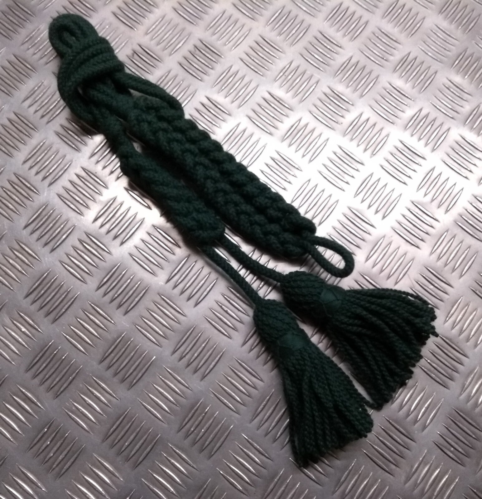 Musicians Dress Cord British Ceremonial 6.5mm Specification Green