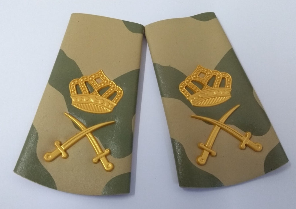 Kuwait Rank Slides Shoulder Epaulettes - NEW