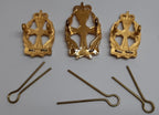 QARANC Insignia British Army Dress Hat Badge and Collar Badges Queen Alexandra