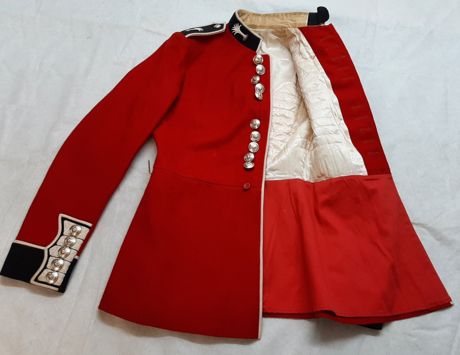 British Army Welsh Red Tunic Ceremonial Jacket FG Cymru am Byth