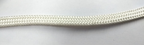 White Viscose Tubular Braid 7mm/Decorative/Crafting/Design/Textile/DIY