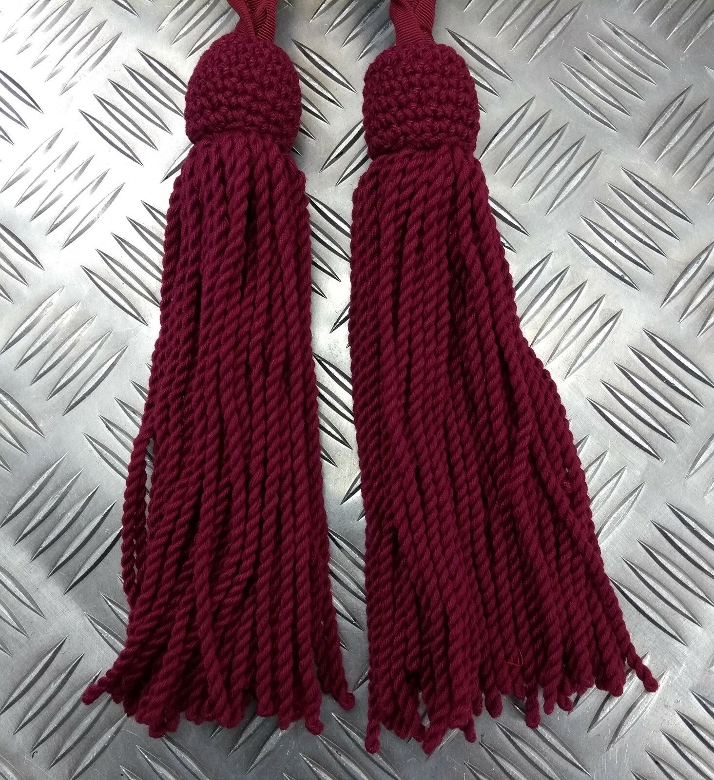 Waist Sash Belt Crimson / Maroon British OFCs Army Style - NEW