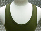 100% Cotton Orange Camouflage Sleeveless Vest Singlet Tank Top All Sizes NEW
