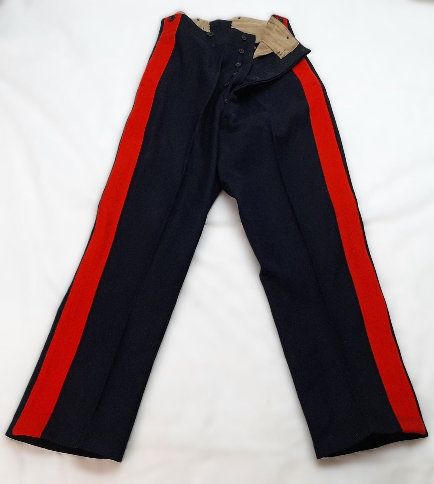 No1 Cavalry Trousers British Army Blues Dress Old Pattern Other Ranks W33"