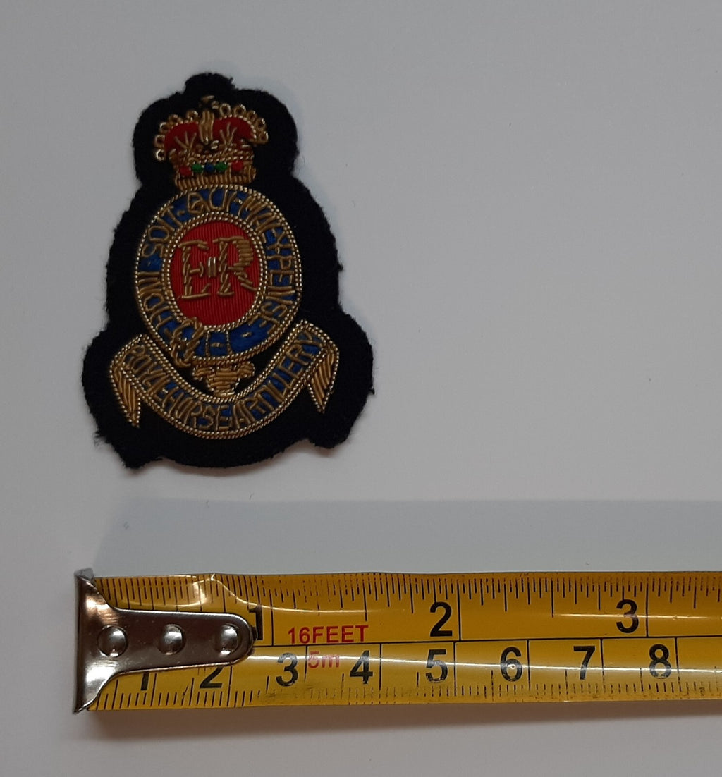 Horse Artillery Badge Hand Embroidered British RHA (3rd Regiment 3RHA)