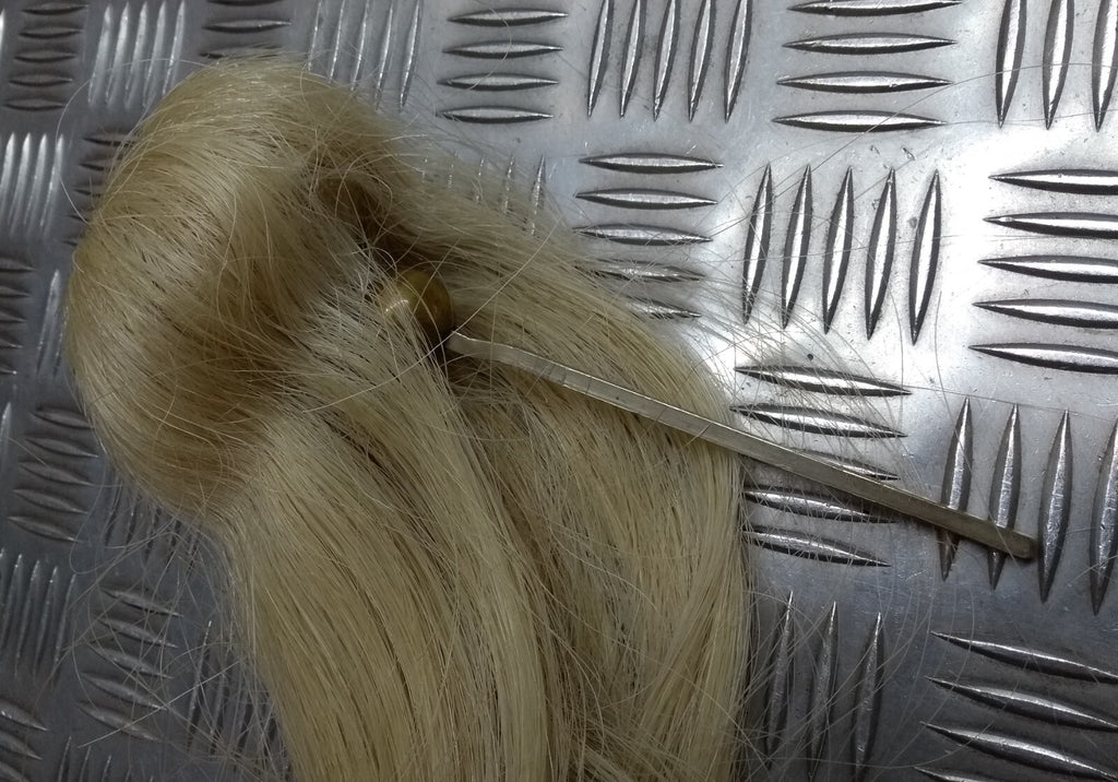HCav White Plume Ceremonial Horse Hair Headwear British Army Household Cavalry