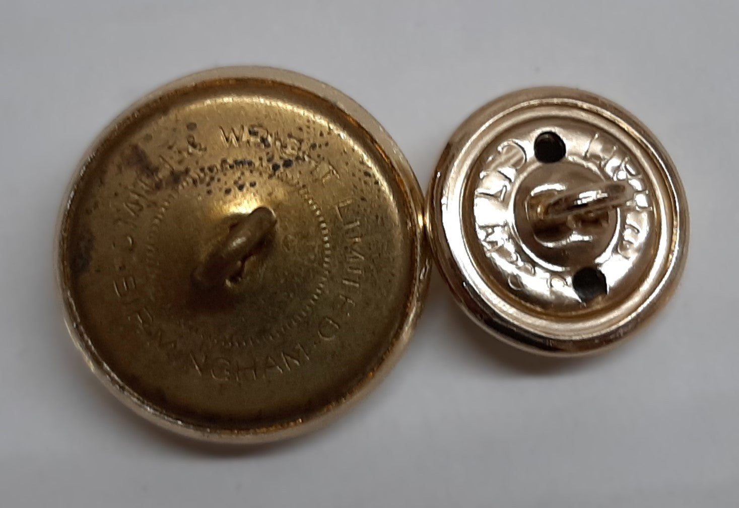 RRW No2 Ring Back Buttons British Army The Royal Regiment of Wales Insignia OFC