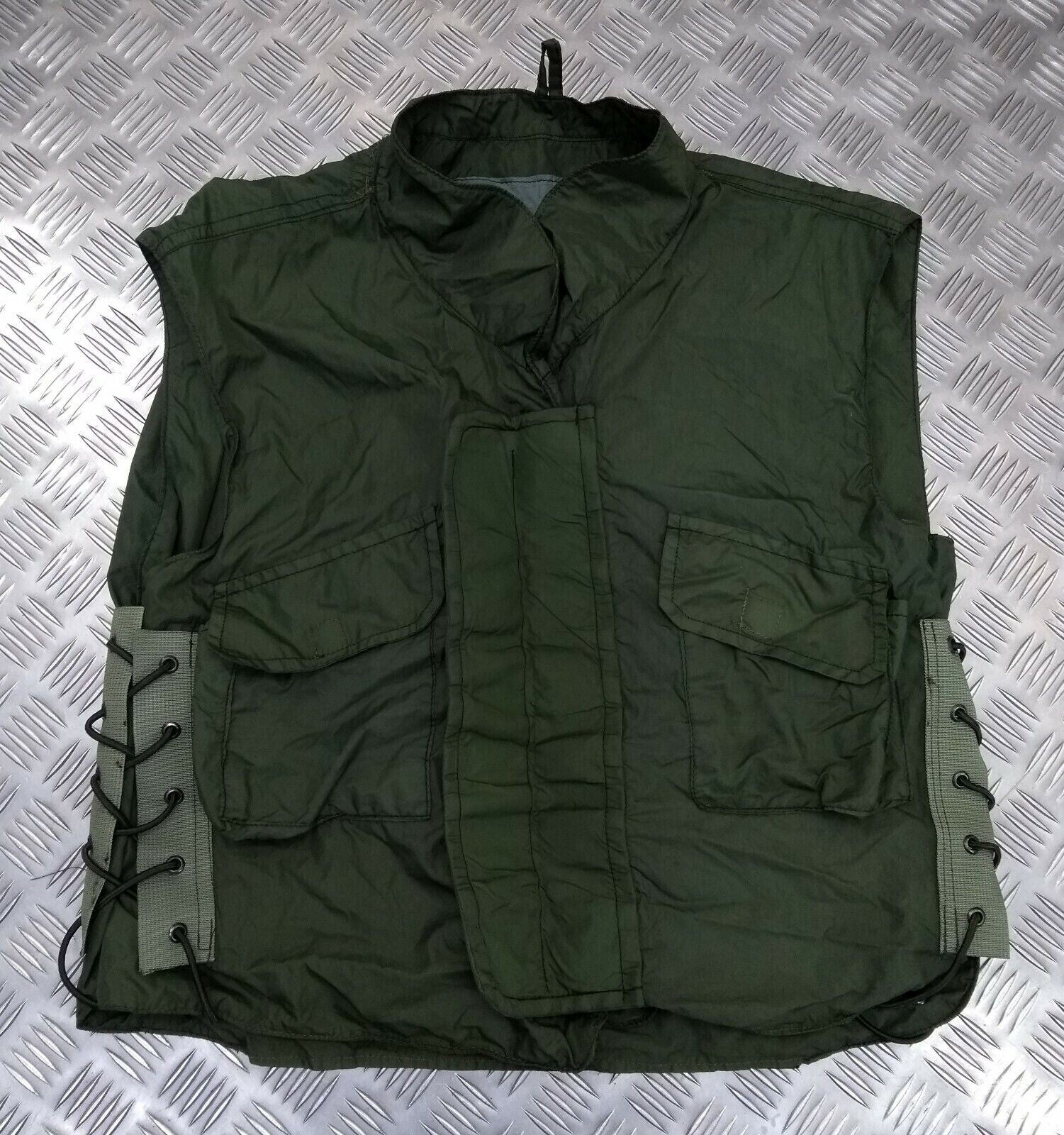 IDF Flak Vest Cover 1980's Style Overdyed OD Green Airsoft L/XL