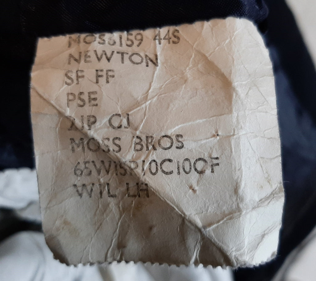 Wool Cashmere Coat Single Breasted Winter Overcoat Moss Bros Covent Garden