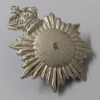 Vintage Royal Crown Hat Badge No Center Insignia British Pattern