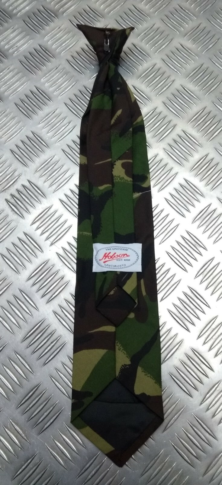 DPM Camouflage Tie Clip on Necktie Woodland Camo Made In Great Britain - NEW