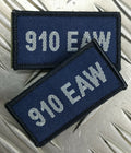 Air Force 910 EAW (Expeditionary Air Wing) RAF Royal Air Force TRF Badges 1 Pair