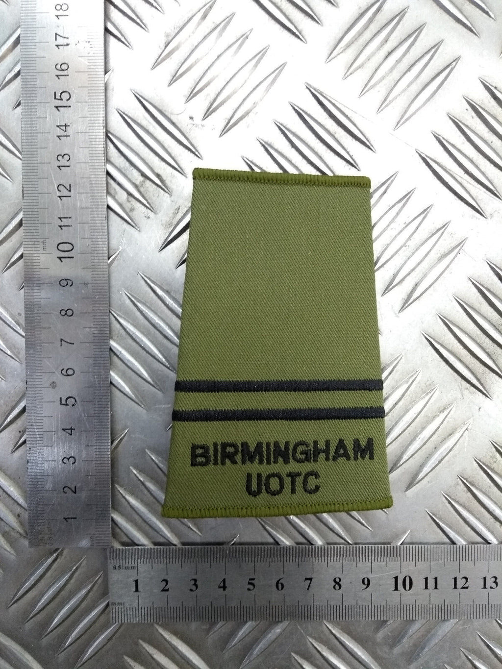Birmingham University Officers' Training Corps UOTC Rank Slide Epaulette - NEW