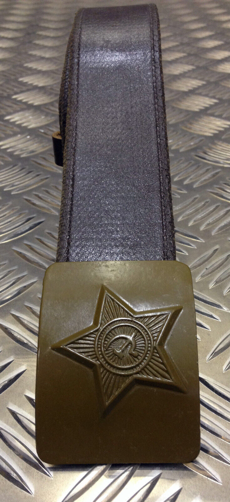 USSR Soviet CCCP Army Belt With Hammer & Sickle Buckle Obsolete NEW