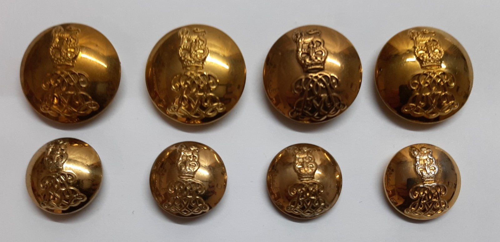 The Life Guards Button Set Ring Back HCav No2 British Army Insignia OFC