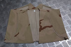 Military Desert Cam Basic Vest Boys Mens U.S Style Tri Colour Camo Fancy Dress