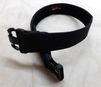 Black Waist Belt Duty Load Carrying British Bianchi Cordura Nylon Medium