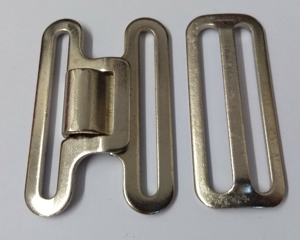 3 PC Stable Canvas Web 4.7cm Belt Buckle & Slider AWD T1